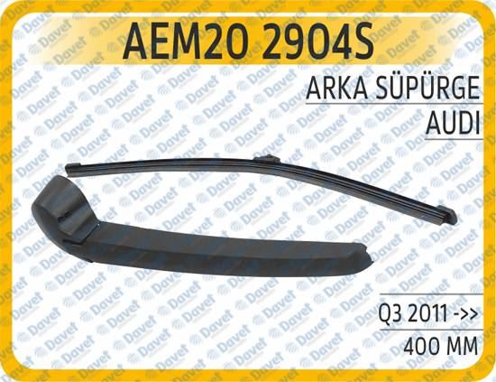 AEM 202904S Arka Silecek Supurgesi Audi Q3 11- 400 Mm